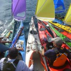 Great sailing conditions on the trip