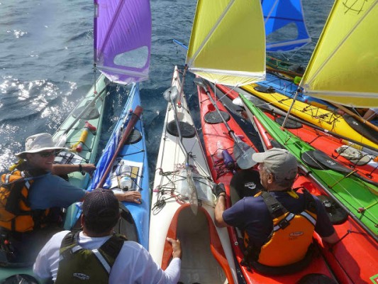 Great sailing conditions on the trip